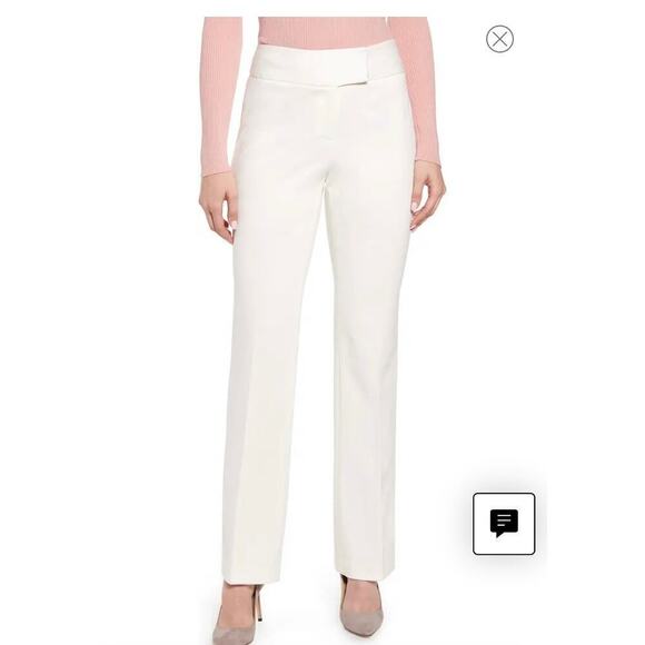 Cece Ponte Knit Slim Boot Leg Pants size 0 - Picture 1 of 6